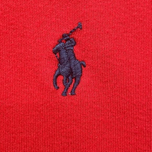 Vintage Polo Ralph Lauren Shirt Mens 4XB Red Pony Rugby Preppy Big Vtg Casual - Picture 6 of 8